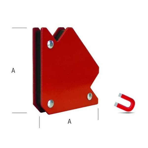 METRICA magnetiskt hörnstöd 135x135x120x25 mm - 60305