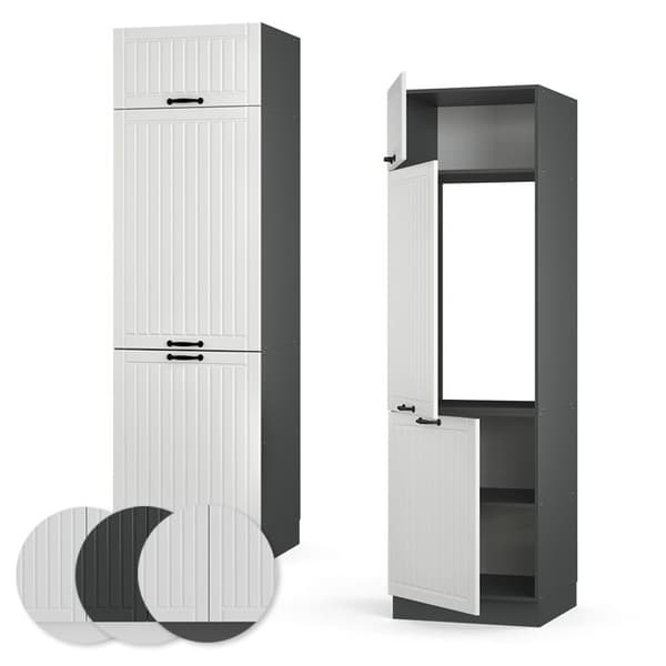 Fame-Line kylskåp, 60 cm, Country white, Vicco