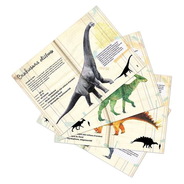 Vilac - Box med 21 dinosauriemagneter
