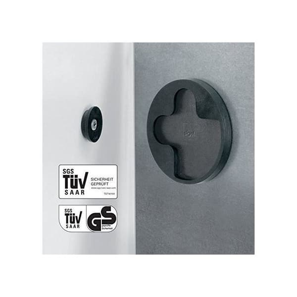 SIGEL GL258 Magnetisk glasskiva, 91 x 46 cm, naturligt trä, ljusbrun - Artverum
