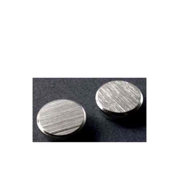 Set med 5 superkraftiga 13Kg Diam 25 mm fästmagneter Krom