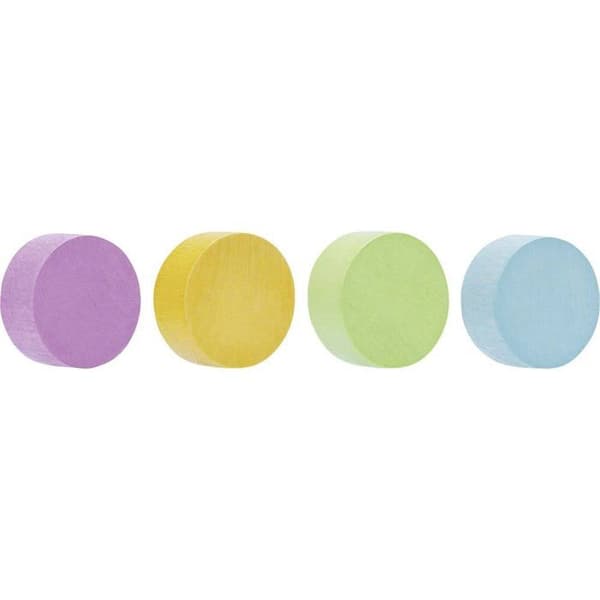 Magnetoplan Magnet Circle (Ø) 30 mm rosa, ljusorange, ljusgrön, ljusblå 4 st 16654410