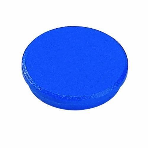Whiteboardmagnet - DAHLE - 95524-21420 - 24 mm - Blå - Förpackning med 10 st