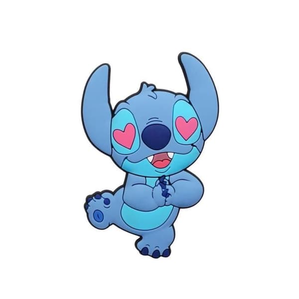 Magnet - Disney - Stitch - Mjuk Beröring - Plast - Harts