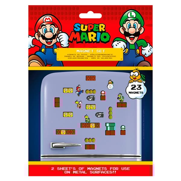 Super Mario Bros Magnet set