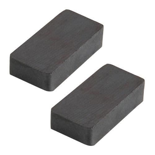 Wolfpack ferrit rektangulär magnet 40x20x10 mm (blister 2 enheter