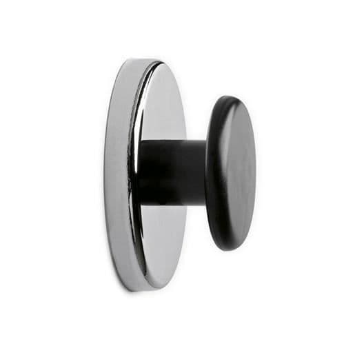 Kraftfull magnet med knapp - MAUL - 12 kg modell - Stål - Plast - 16 mm mellanrum