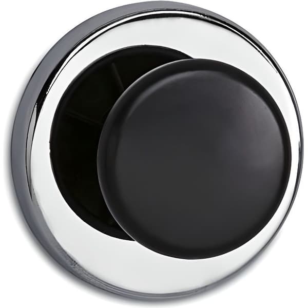 Kraftfull magnet med knapp - MAUL - 12 kg modell - Stål - Plast - 16 mm mellanrum