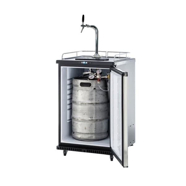 Öltapp, Öldispenser, Ölmaskin, Ölautomat, Ölkylare, Kegerator, Mobil öl bar, Mobile bar - fatöl kylskåp för upp till 50L fat (öl bar)
