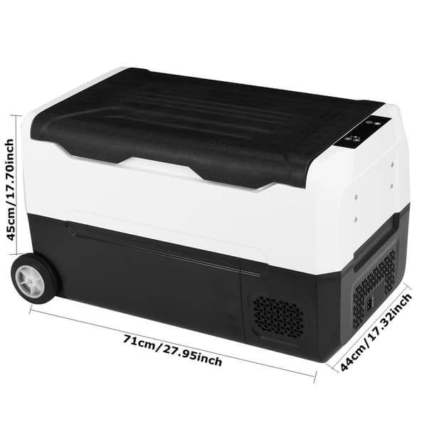 35L kompressorijäähdytyslaatikko AC110-240V autojääkaappi pyörillä