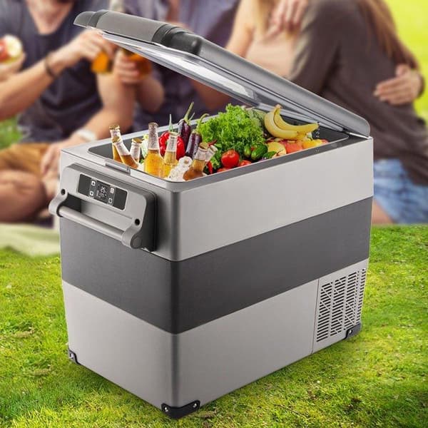 55L 60W bilkylskåp med digital kontrollpanel,effektiv kylning,humaniserad design