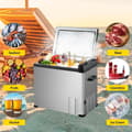 Miniatyrbild 1 av 5: 60W 30L bilkylskåp med digital kontrollpanel,effektiv kylning,humaniserad design