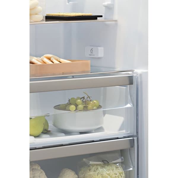 WHIRLPOOL SW8AM2QX2 kylskåp - Kapacitet 363L - FreshControl-teknik - Rostfritt stål