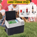 Miniatyrbild 3 av 9: 50L bärbart kompressor kylskåp med LED-display och mobil APP-kontroll, stort utrymme, snabb kylning, perfekt struktur