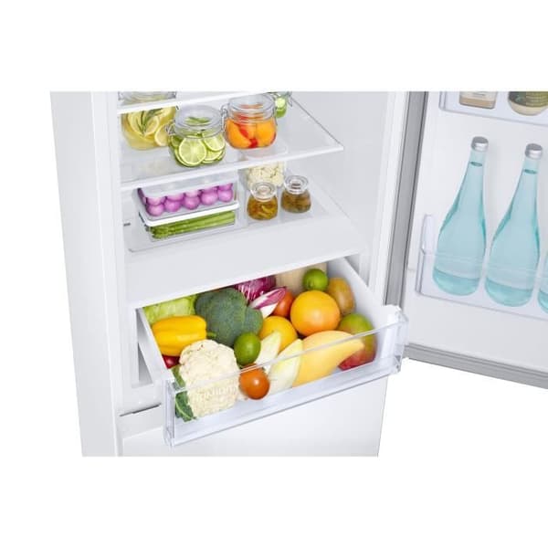 Kyl och frys - SAMSUNG - RB33B610EWW - 344L - 185cm - E - No Frost - Invändiga sidohandtag - Vit