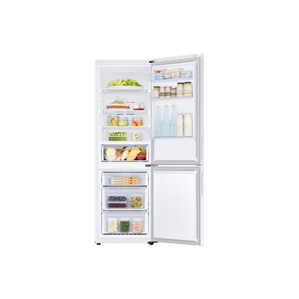Kyl och frys - SAMSUNG - RB33B610EWW - 344L - 185cm - E - No Frost - Invändiga sidohandtag - Vit