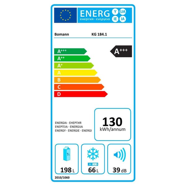 Bomann Kg 184.1 Køleskab Hvid One Size / EU Plug