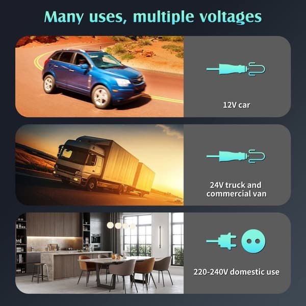 Rootz Mini Kühlbox - Portable Cooler - Travel Fridge - Car Refrigerator - Thermal Warmer - Insulated Box - Cold Storage - Dunkelgrau - 56.1*39.1*41.6