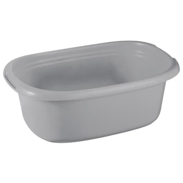 Oval plastfat 25L (H)230x(L)550x(b)380mm grå (SUNWARE Basic 25L)