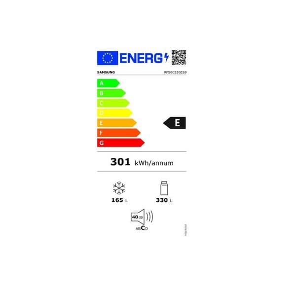 SAMSUNG 3-dörrars kylskåp RF50C530ES9