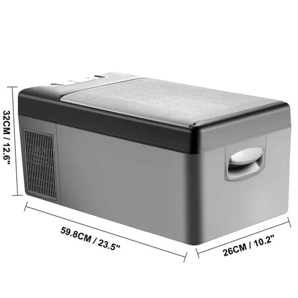 Bil Køleskab, Bærbar Kompressor, Mini Køleskab, 35L