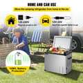 Miniatyrbild 5 av 7: -20°C~20°C 12/24V 220V 60W 30L bilkylskåp med kompressor, portabel frys, effektiv kylning, stöder APP-kontroll, med batteriskydd