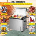Miniatyrbild 2 av 7: -20°C~20°C 12/24V 220V 60W 30L bilkylskåp med kompressor, portabel frys, effektiv kylning, stöder APP-kontroll, med batteriskydd