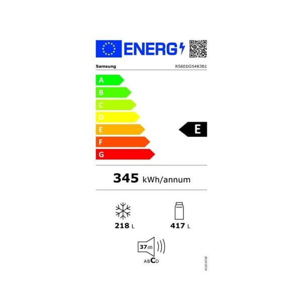 SAMSUNG sida vid sida RS6EDG54R3B1
