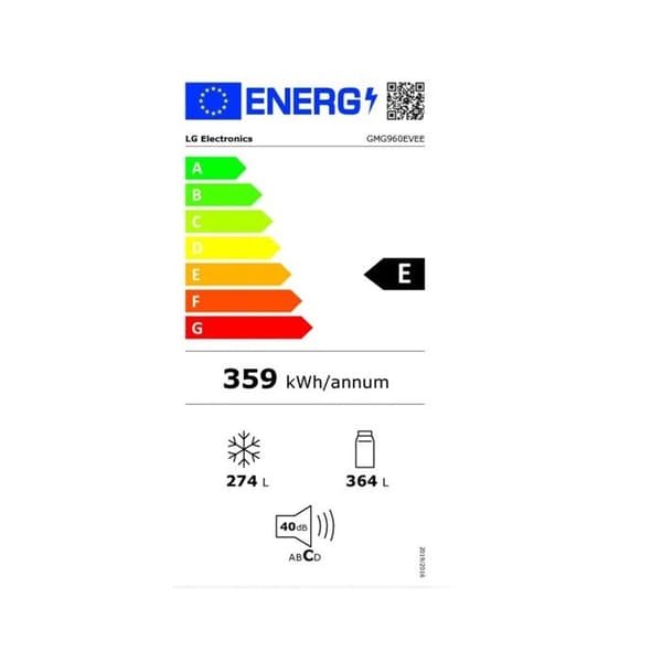 Lg GMG960EVEE flerdörrskylskåp
