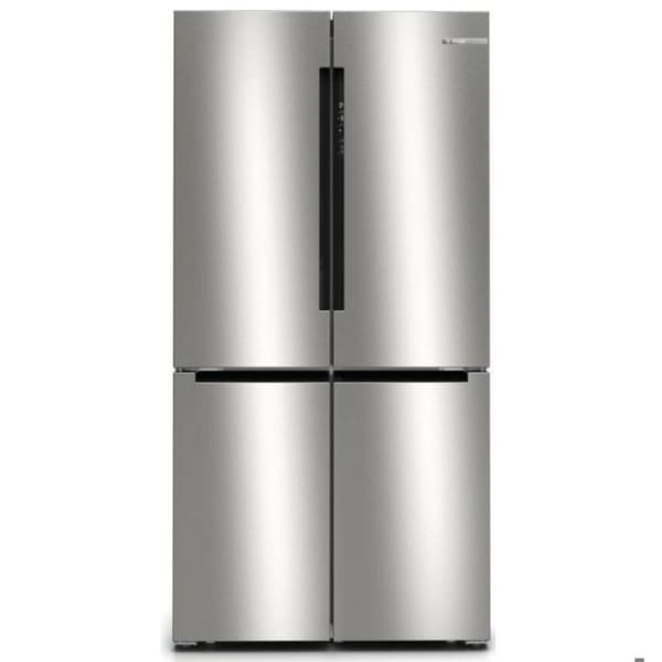 Bosch Serie 6 KFN96APEA Kombinerad kyl/frys side-by-side Fristående 605 l E Metallisk, Silver Rostfritt stål
