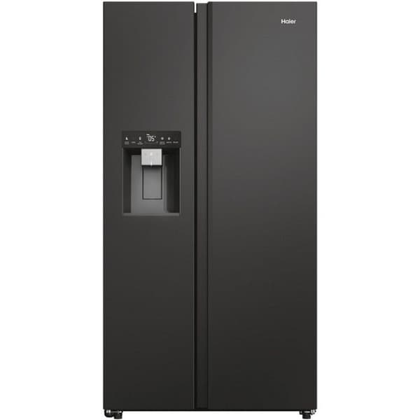 Amerikanskt kylskåp Haier HSW79F18DIPT Svart