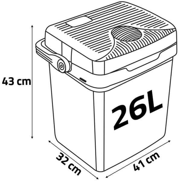 Berdsen Icemax 26 litran matkajäähdytin ECO-tila