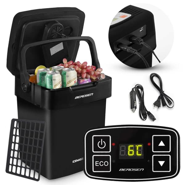 Berdsen Icemax 29 litran ECO-tilan matkajäähdytin - musta