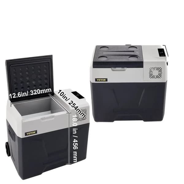 Transportabel bilkyl, 60W effekt, dubbelzonkylning,35 liter