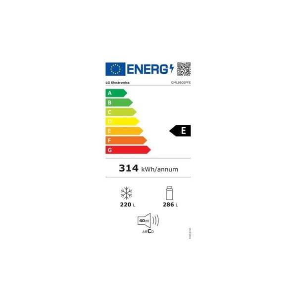 LG 4-dörrars kylskåp GML860EPFE