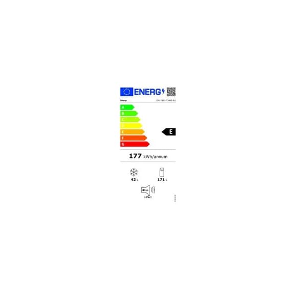 Sharp Kombinerad kyl 57cm 213l nano frostvit - SJFTB01ITXWE