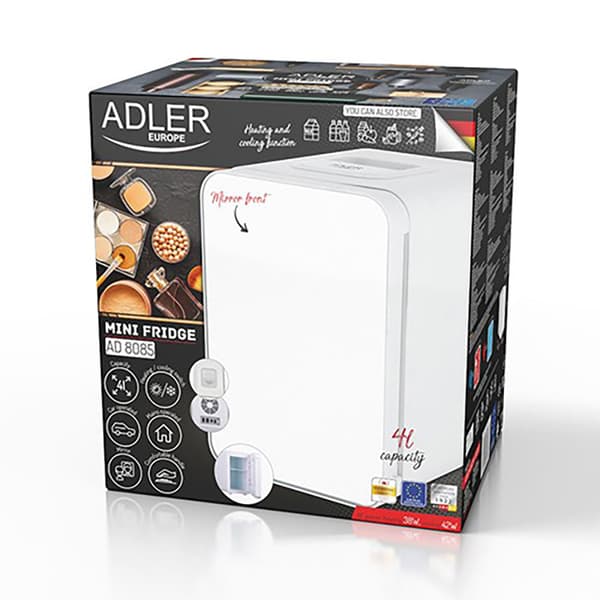 Adler Ad 8085 Køleskab Med én Dør  4 Liters / EU Plug