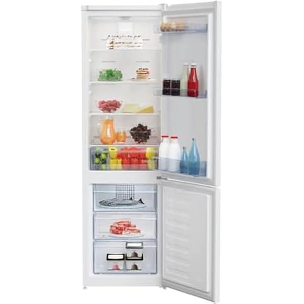 Kylskåp - BEKO - RCNA305K40WN - 266 L - 2 dörrar - Vit
