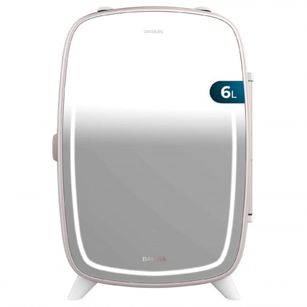 Cecotec Mini-kylskåp för kosmetik CoolingBeauty 6000 Spegel Rosa