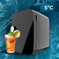 Miniatyrbild 4 av 5: Cecotec Mini-kylskåp Bolero MiniCooling 4L Río Black