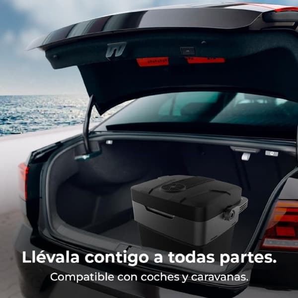 Mini kylskåp portabel - Cecotec - Bolero TravelCooling - 29L - 12V-220V - Kylning/Uppvärmning