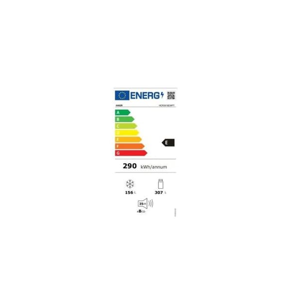 Amerikanskylskåp HAIER KYLSKAP HAIER HCR3818EWPT - Vit - 4 dörrar - Ventilerad kyla