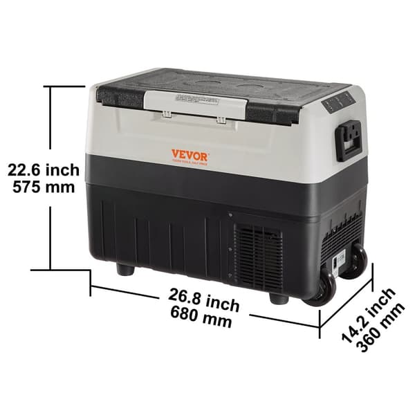Kannettava mini jääkaappi, 35L ja 55L kapasiteetti vaihtoehdot, energiatehokas jäähdytys,55L