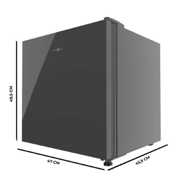 Cecotec Mini-kylskåp Bolero CoolMarket TT 31 Dual Grey Glass E
