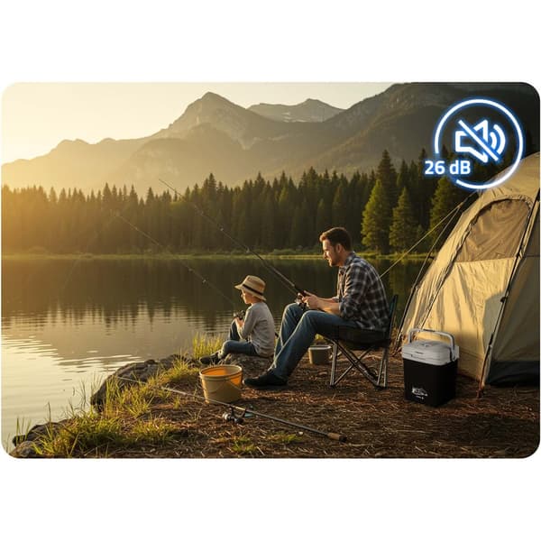 Berdsen Icemax 26 litran ECO-tilan matkajäähdytin - musta