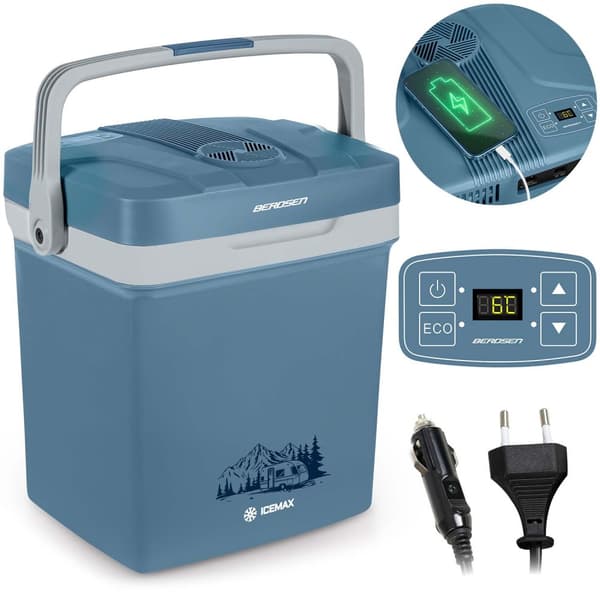 Berdsen Icemax 26 litran ECO-tilan matkajäähdytin - sininen