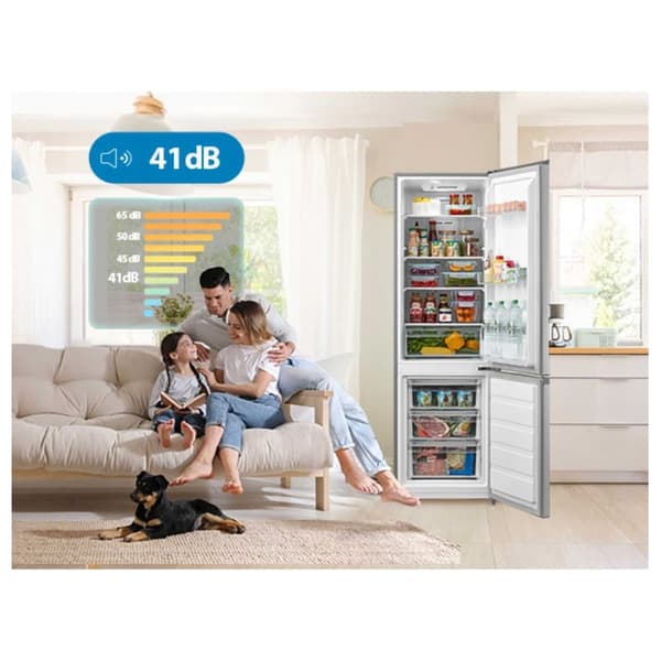 Jääkaappi-pakastin Midea 270L Steel MDRB380FGE02A