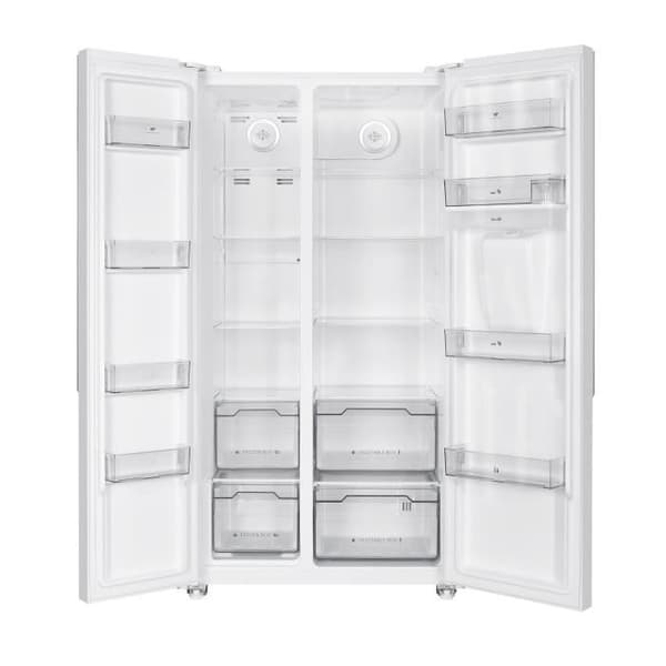 Amerikansk kyl Continental Edison - CERA532NFW - 2 dörrar - 529L - B90 cm xH177 cm - Vit