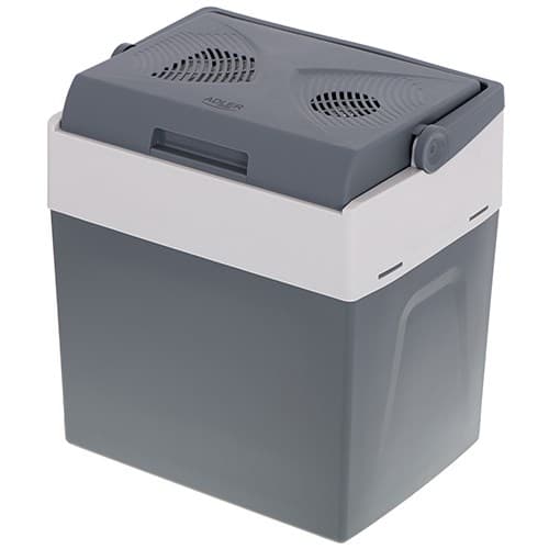 Adler AD 8078 kylmälaukku 28 L sähkönharmaa, valkoinen Harmaa, Valkoinen