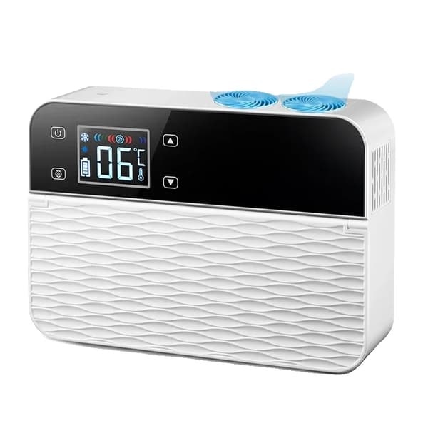 Bärbar Insulinkylare, 10200mAh Batteri, Kyltemperatur 0-18℃,Kylande Vit, 220V EU